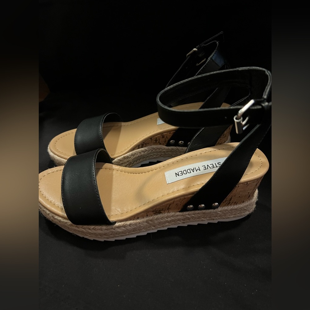 Steve Madden Jewel Wedge Sandal